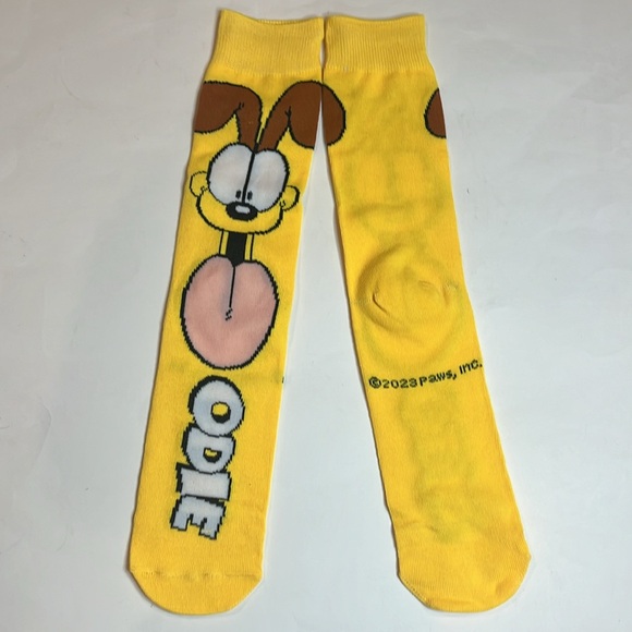 Garfield Character Odie The Dog Cotton Unisex Socks - Picture 5 of 8